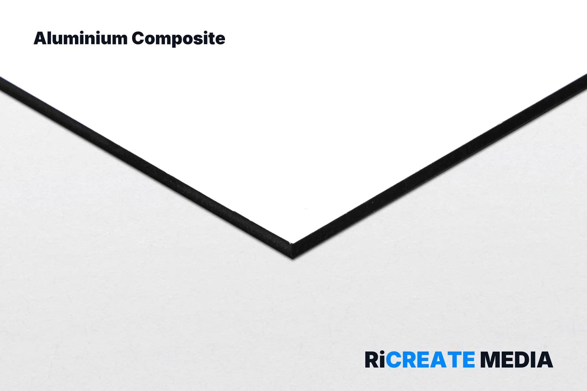Aluminium Composite Signage — printed example